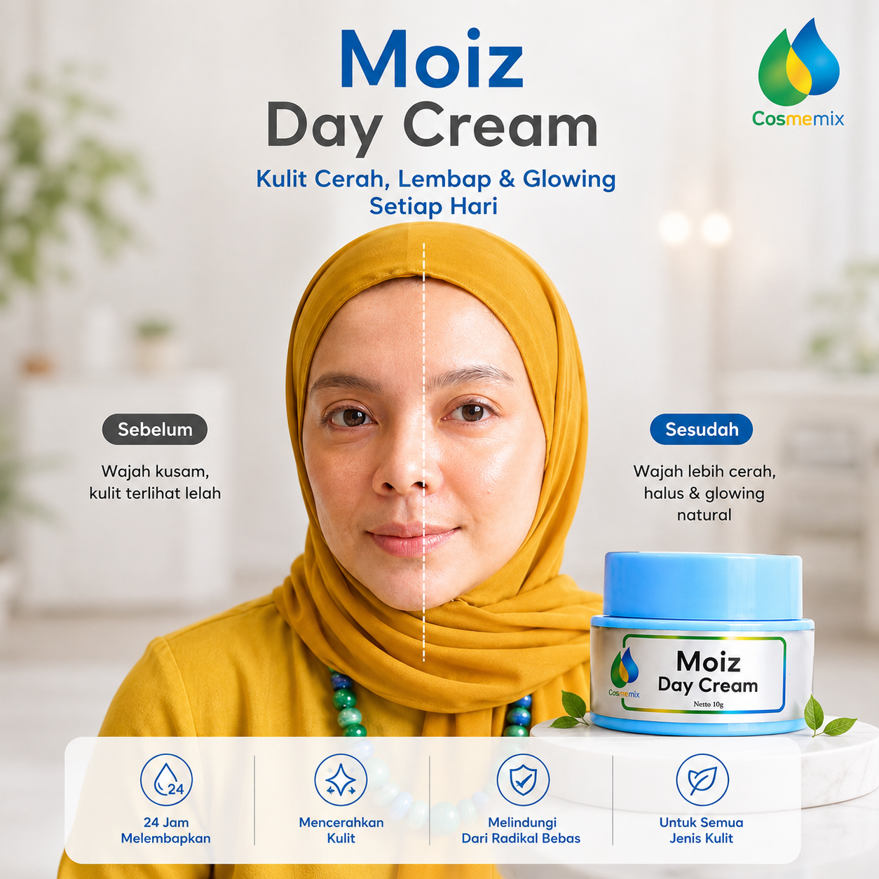 Cosmemix moiz day cream (10gr)