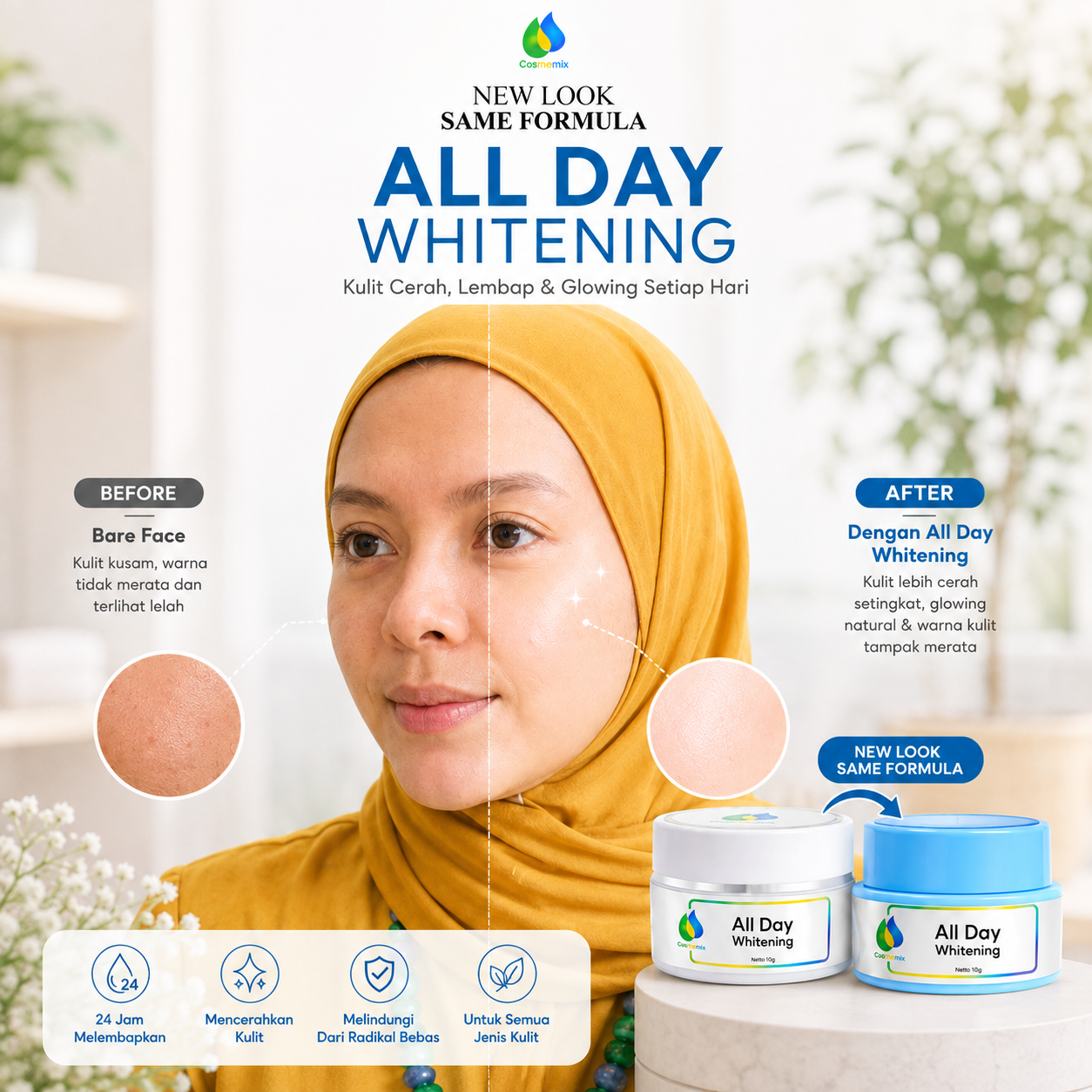 Cosmemix All day whitening (10gr)