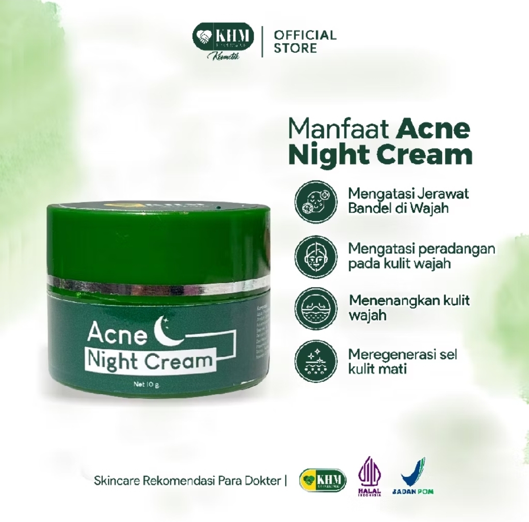 Krim malam acne