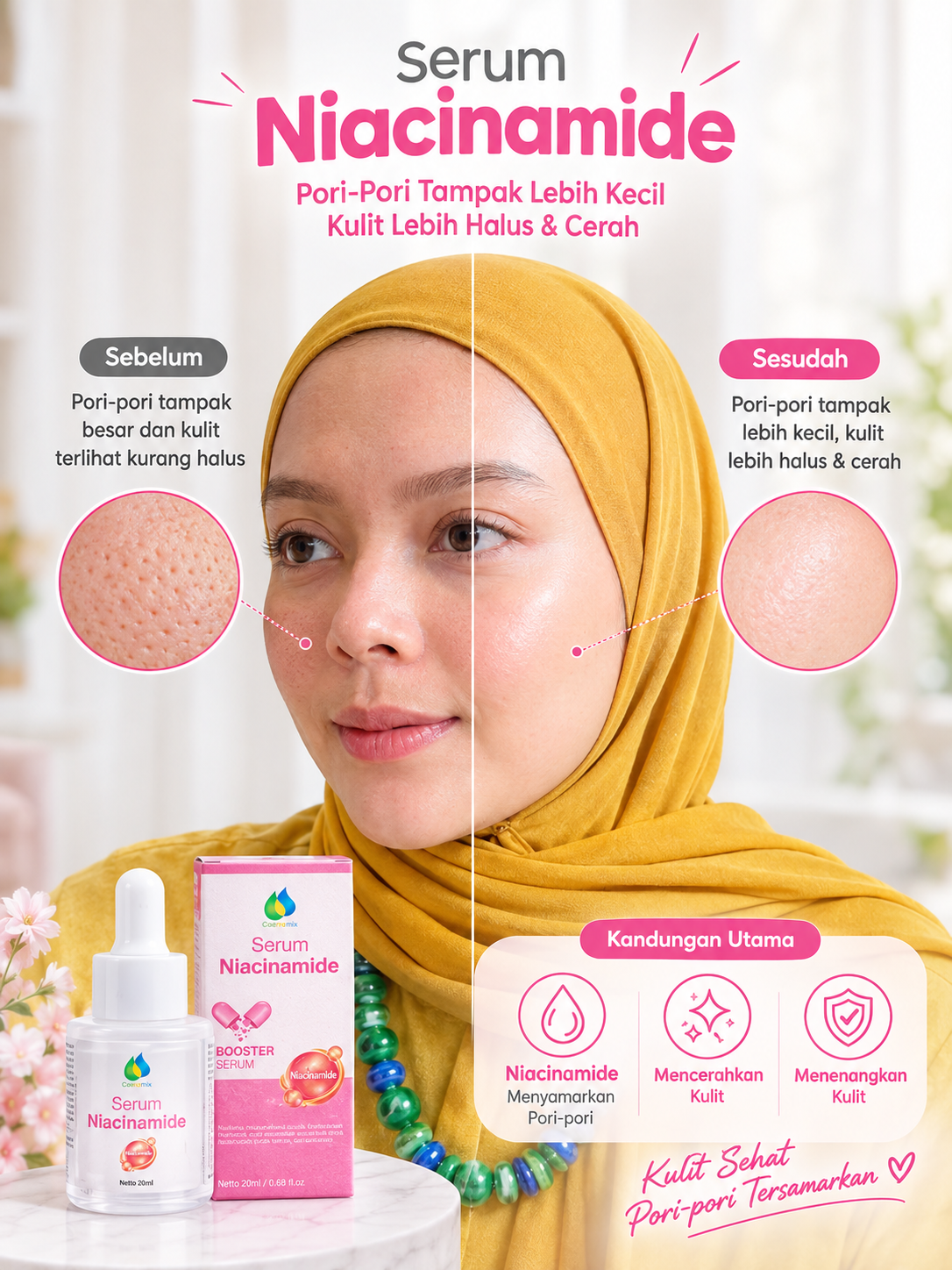 Cosmemix Serum Niacinamide 10% (20ML)