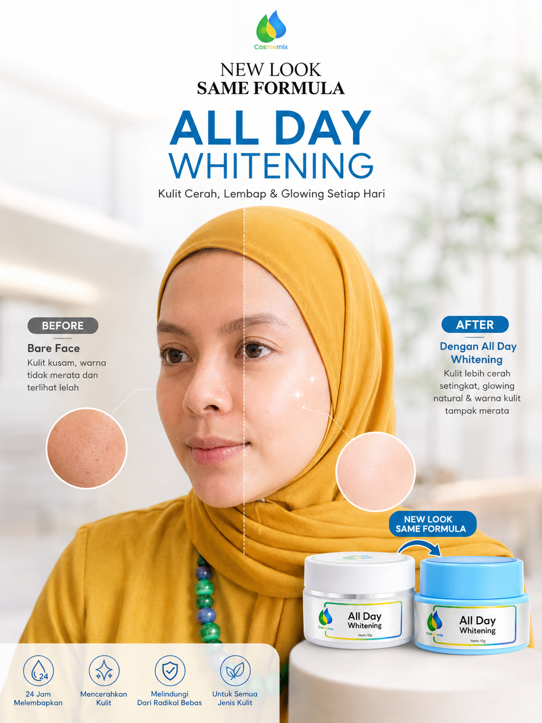 Cosmemix All day whitening (10gr)