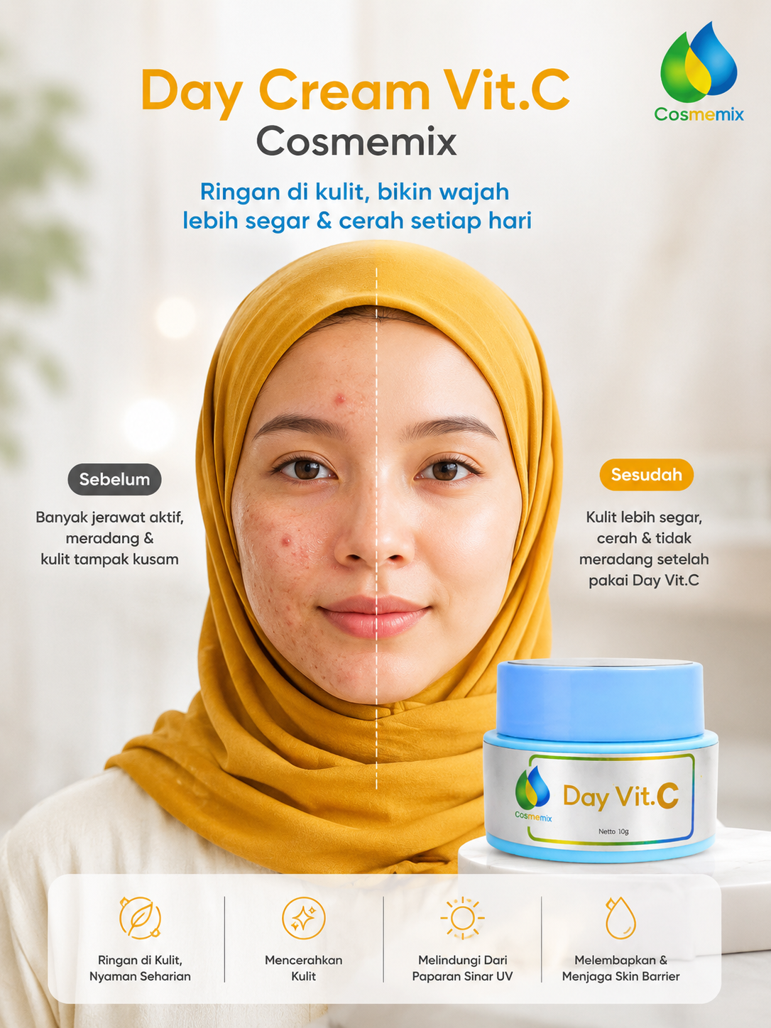 Cosmemix Day Vitamin C (10gr)