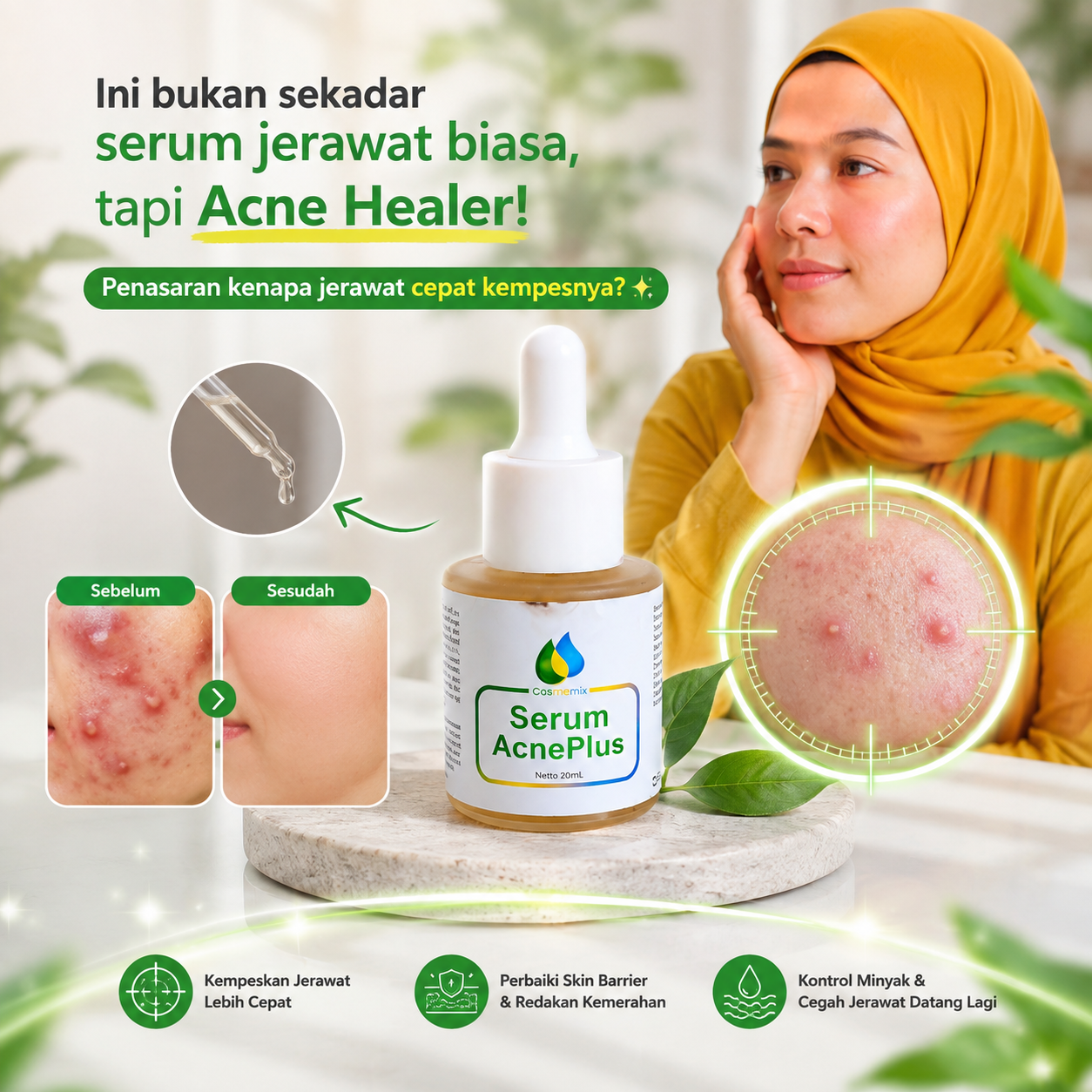 Cosmemix Acne Serum 20ml