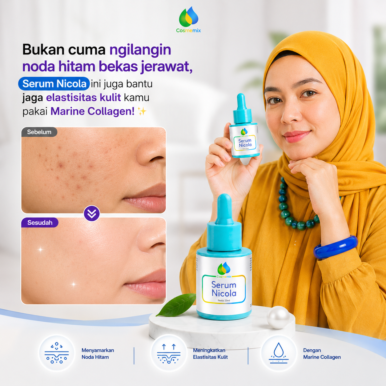 Cosmemix Nicola Serum 20ml