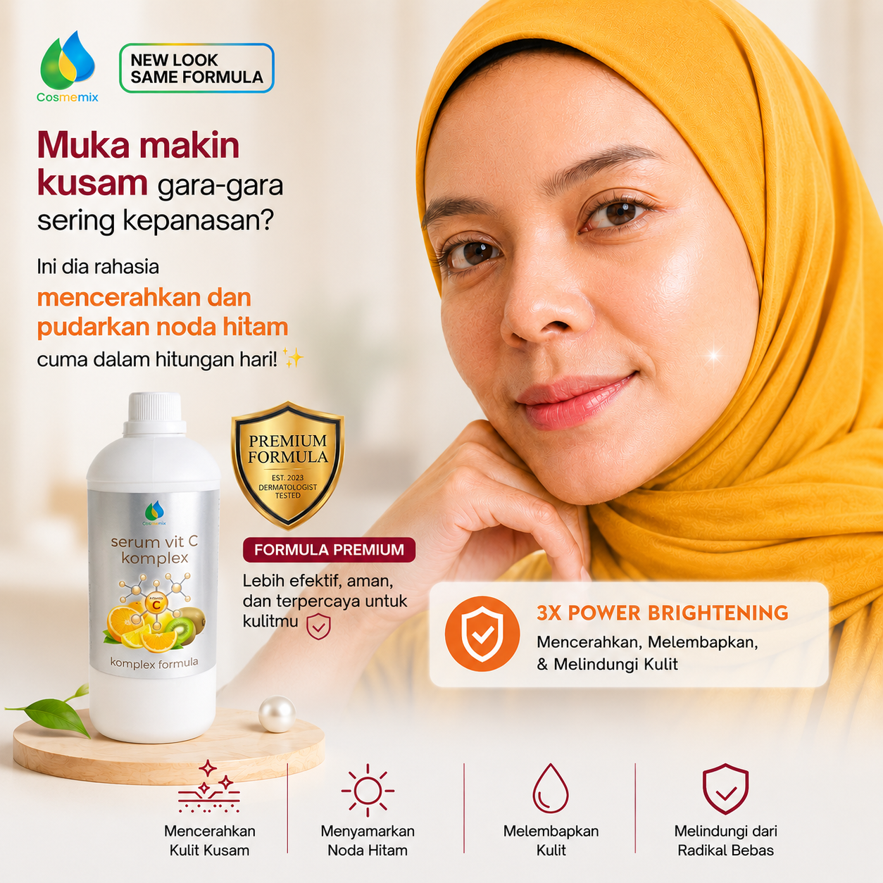 Cosmemix 1 Liter Serum Vitamin C (Pre Order)